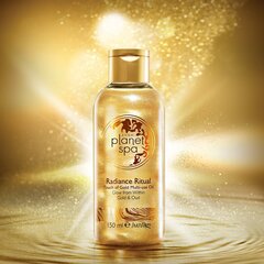 Sädelev kehaõli Radiance Ritual Touch Of Gold Avon, 150 ml hind ja info | Dušigeelid, õlid | kaup24.ee