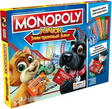 Игра Monopoly Junior elektr. vene 456E1842RUS цена и информация | Настольные игры, головоломки | kaup24.ee