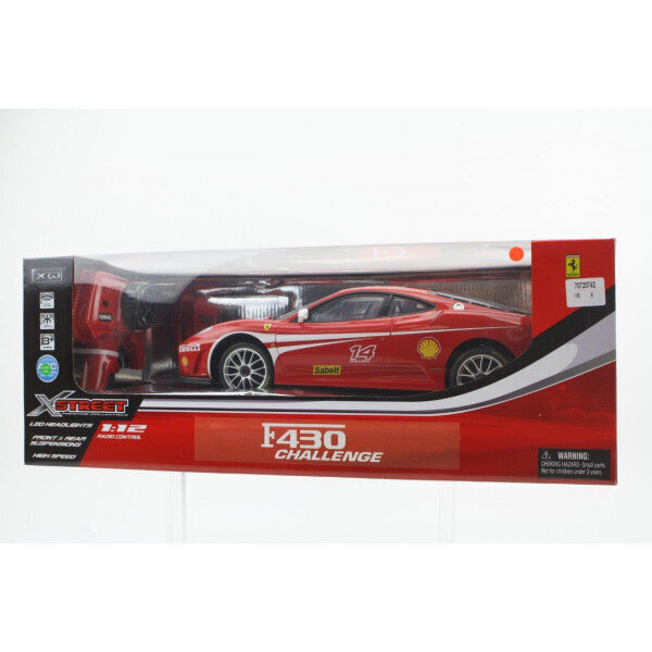 RC-auto – Ferrari R/C XStreet F430 Challenge цена и информация | Poiste mänguasjad | kaup24.ee