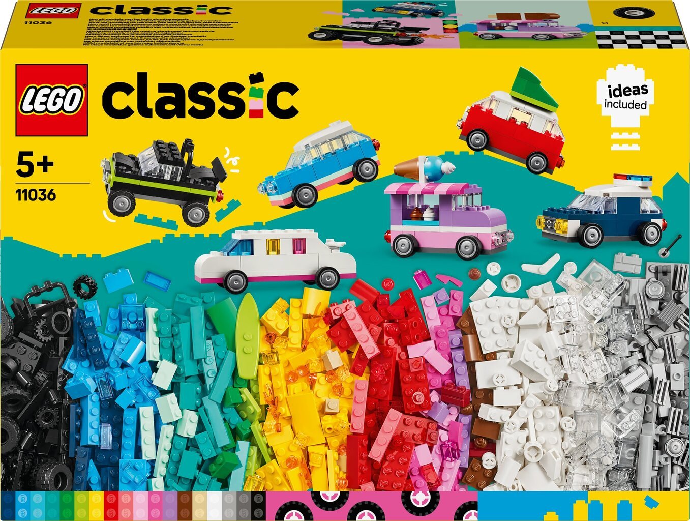 11036 Lego® Classic Loomingulised sõidukid цена и информация | Klotsid ja konstruktorid | kaup24.ee