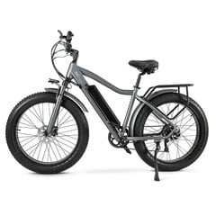 Электровелосипед Cmacewheel J26, 26", серый, 750 Вт, 17 Ач цена и информация | Электровелосипеды | kaup24.ee