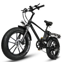 Электровелосипед Cmacewheel T20, 20", черный, 750 Вт, 17 Ач цена и информация | Электровелосипеды | kaup24.ee