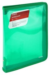 Tõmblukuga plastkohver Axent, B5, roheline hind ja info | Kirjatarbed | kaup24.ee