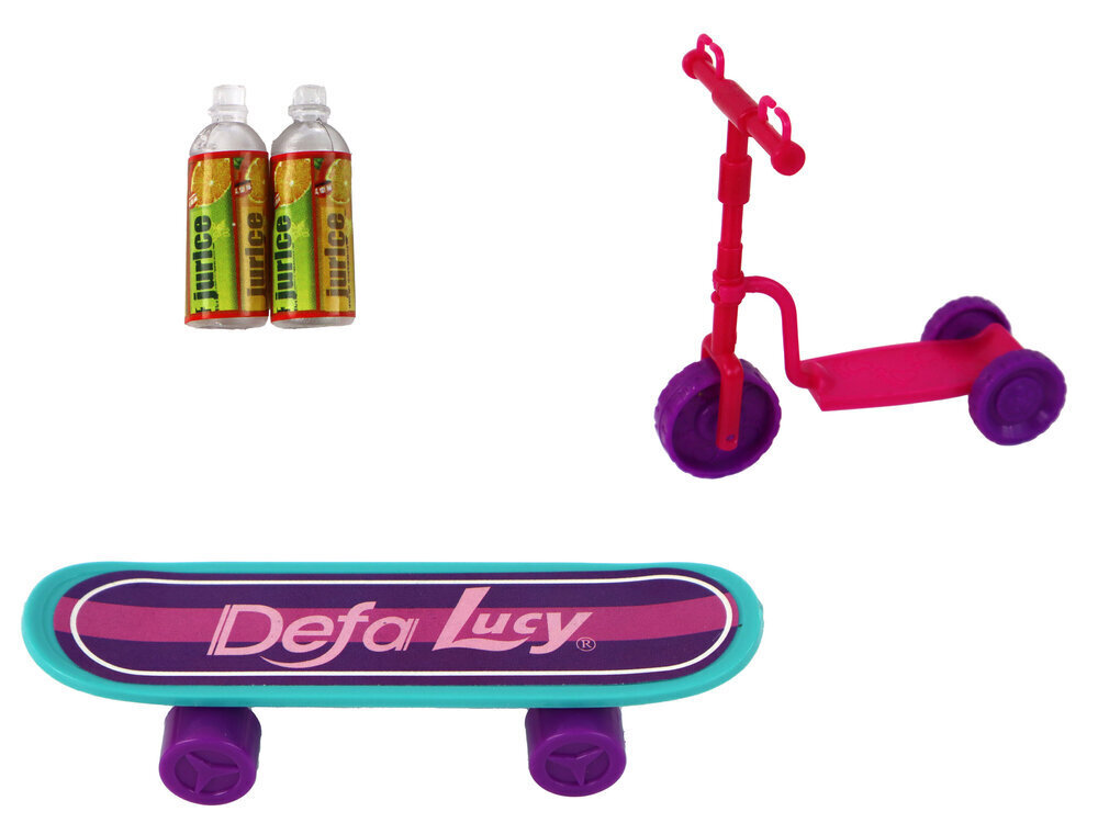 Nukukomplekt koos tarvikutega Defa Lucy hind ja info | Tüdrukute mänguasjad | kaup24.ee
