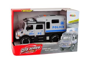 Heli- ja valgusefektidega politseiauto Lean Toys hind ja info | Poiste mänguasjad | kaup24.ee