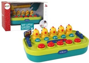 Аркадная игра Whac-a-Mole Green Yellow Chickens цена и информация | Игрушки для малышей | kaup24.ee