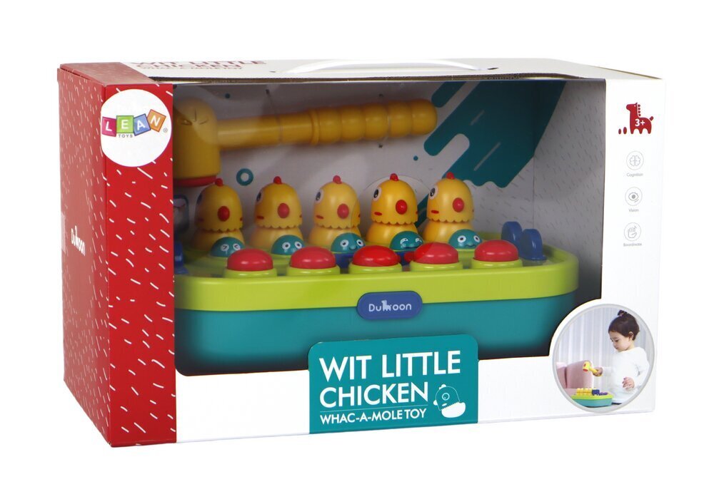 Sepistamismäng Lean Toys Chickens hind ja info | Imikute mänguasjad | kaup24.ee