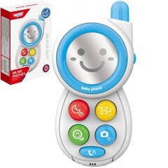 Интерактивный мобильный телефон со звуками, синий цена и информация | Игрушки для малышей | kaup24.ee