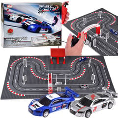 Дистанционно управляемая гоночная трасса с двумя автомобилями Audi цена и информация | Игрушки для мальчиков | kaup24.ee