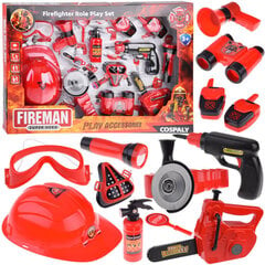 Большой пожарный набор, 13 элементов цена и информация | Игрушки для мальчиков | kaup24.ee