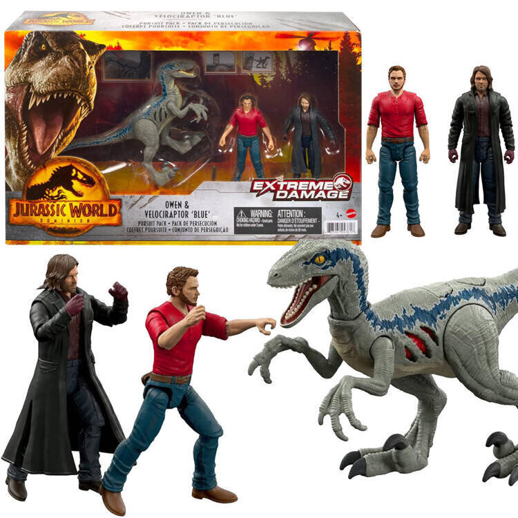 Figuuride komplekt Jurassic World hind ja info | Poiste mänguasjad | kaup24.ee