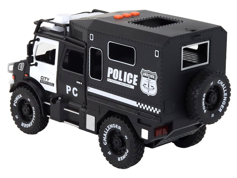 Valgus- ja heliefektidega politseiauto LeanToys hind ja info | Poiste mänguasjad | kaup24.ee
