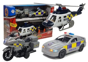 Policijos automobilių rinkinys цена и информация | Игрушки для мальчиков | kaup24.ee