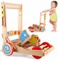 Puidust tõukur - jalutuskäru lastele hind ja info | Imikute mänguasjad | kaup24.ee
