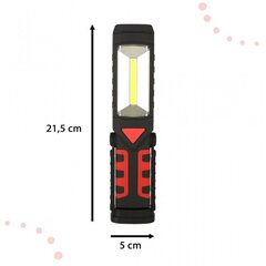 Kolm-ühes töökoja taskulamp USB COB magnetiline laetav цена и информация | Фонарики, прожекторы | kaup24.ee