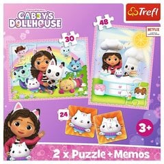 Pusle Gabi's Cat House 2in1 цена и информация | Настольные игры | kaup24.ee