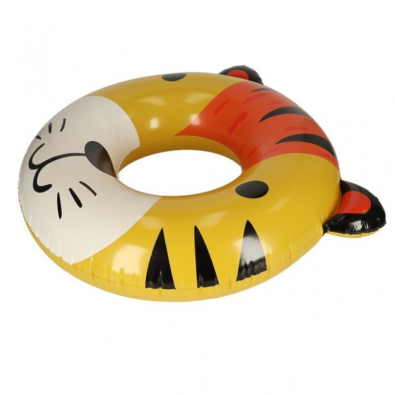 80 cm tiigri ujumisrõngas lastele hind ja info | Täispuhutavad veemänguasjad ja ujumistarbed | kaup24.ee