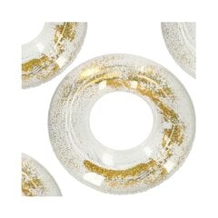 Ujuv täispuhutav ring glitter XXL galaxy 90cm цена и информация | Надувные и пляжные товары | kaup24.ee