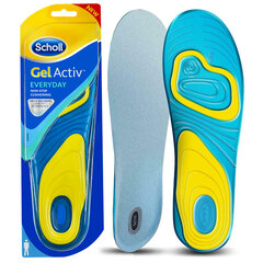 Scholl Gel Activ Everyday™ geel sisetallad meestele, 1 paar, 40-46 hind ja info | Rõivaste ja jalatsite hooldus | kaup24.ee