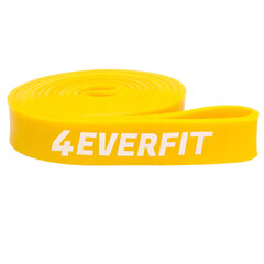 Treenimislint Deft Sport Power band, kollane 208x2,5cm hind ja info | Venituskummid | kaup24.ee