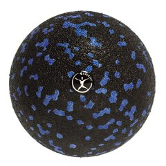 Masaazipall Deft Sport 8 cm, must ja sinine hind ja info | Võimlemispallid | kaup24.ee