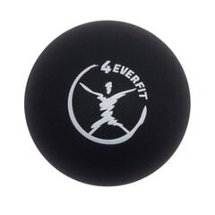 Masaazipall Lacrosse Deft Sport 6,25 cm, must цена и информация | Гимнастические мячи | kaup24.ee