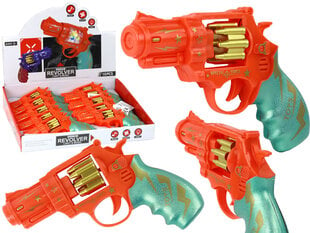 Mänguasja revolver heliefektidega, oranž hind ja info | Poiste mänguasjad | kaup24.ee