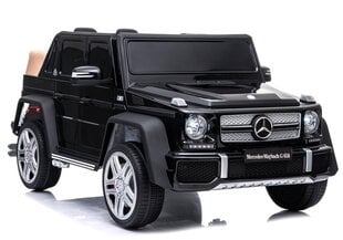 Vienvietis elektrinis džipas Mercedes A100, juodas цена и информация | Электромобили для детей | kaup24.ee