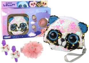 Panda rahakott koos tarvikutega 4 el. hind ja info | Tüdrukute mänguasjad | kaup24.ee