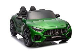 Elektriauto lastele Mercedes AMG SL63, roheline hind ja info | Laste elektriautod | kaup24.ee