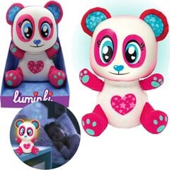 Öövalgus koos heliga Luminous sõber Teddy karu Bella Pink Luminaires hind ja info | Imikute mänguasjad | kaup24.ee