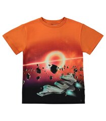 Детская футболка Roxo Molo, оранжевый/черный цена и информация | Рубашки для мальчиков | kaup24.ee