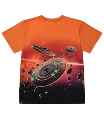 Детская футболка Roxo Molo, оранжевый/черный цена и информация | Рубашки для мальчиков | kaup24.ee