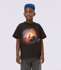Детская футболка Riley Molo, черный/красный цена и информация | Рубашки для мальчиков | kaup24.ee