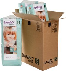 Подгузники-трусики Bambo Nature 5 (12-18 кг), 114 шт. цена и информация | Пеленки | kaup24.ee