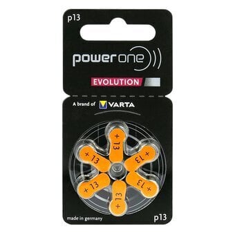 Patareid Varta Power One Evolution kuuldeaparaatidele p13 60tk цена и информация | Patareid | kaup24.ee