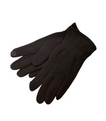Мужские перчатки 190231 01, черные, 190231*01-ONE цена и информация | Мужские шарфы, шапки, перчатки | kaup24.ee