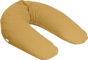 Подушка для кормления Doomoo Comfy Big Tetra Ocre, желтый цвет, 190 см цена и информация | Подушки для кормления | kaup24.ee