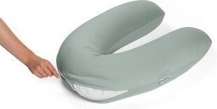 Чехол на подушку для кормления Doomoo Comfy Big Tetra Green, зеленый цвет, 180 см цена и информация | Подушки для кормления | kaup24.ee