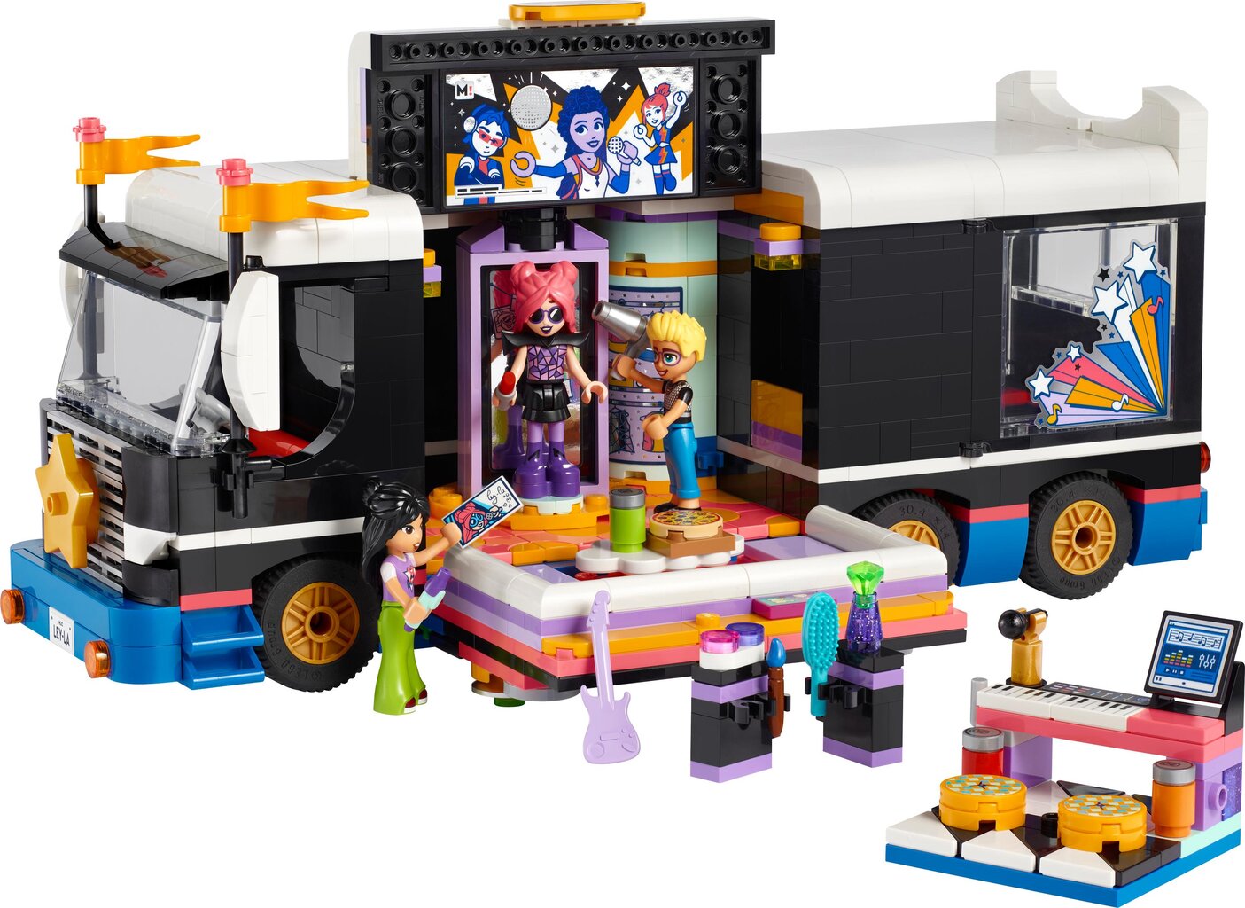 42619 Lego® Friends Popstaari tuuribuss цена и информация | Klotsid ja konstruktorid | kaup24.ee