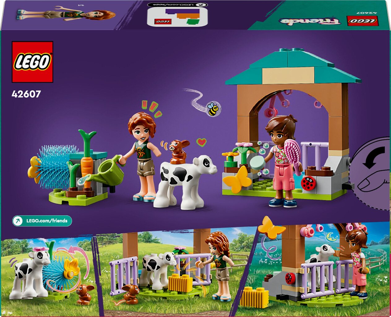 42607 Lego® Friends Autumn's lehmakuur hind ja info | Klotsid ja konstruktorid | kaup24.ee