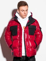 зимняя куртка c457 - красная цена и информация | Мужские куртки | kaup24.ee
