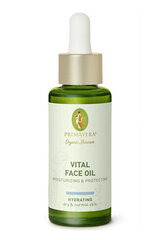 Näoõli Primavera Vital Face Oil Moisturizing & Protective, 30 ml цена и информация | Сыворотки для лица, масла | kaup24.ee