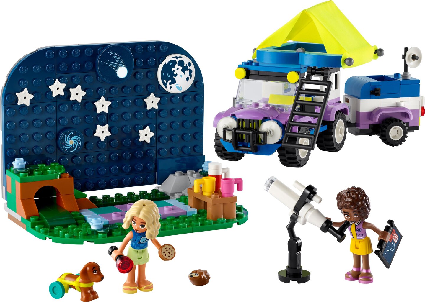 42603 Lego® Friends Tähevaatluse matkaauto цена и информация | Klotsid ja konstruktorid | kaup24.ee