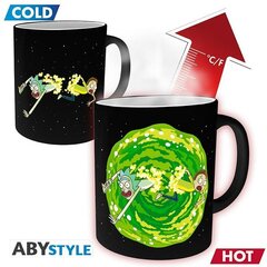 Rick And Morty Mug Heatchange 320ml hind ja info | Fännitooted mänguritele | kaup24.ee