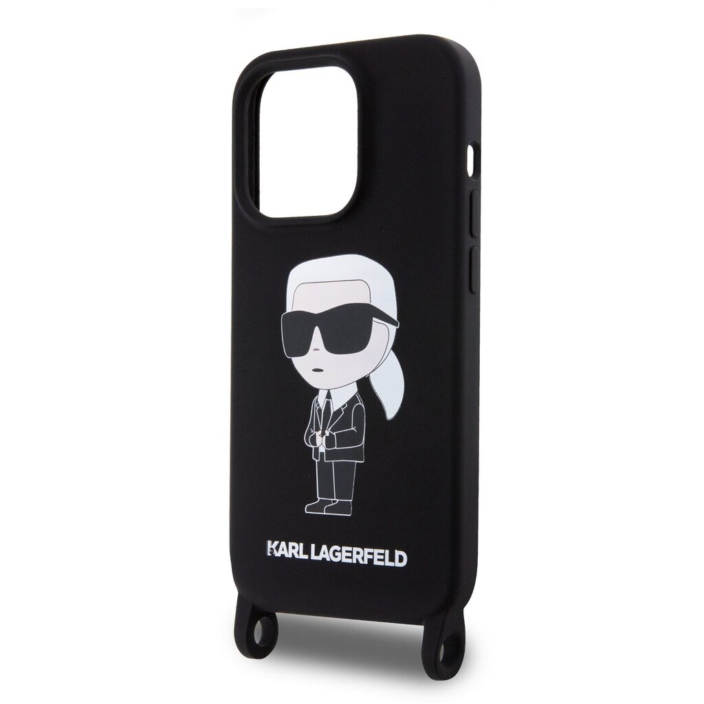 Karl Lagerfeld Liquid Silicone Crossbody Ikonik hind ja info | Telefoni kaaned, ümbrised | kaup24.ee