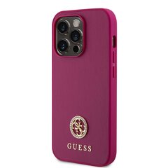 Guess PU 4G Strass Metal Logo Case hind ja info | Telefoni kaaned, ümbrised | kaup24.ee