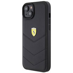 Ferrari FEHCP15MRDUK iPhone 15 Plus 6.7" czarny|black hardcase Quilted Metal Logo цена и информация | Чехлы для телефонов | kaup24.ee