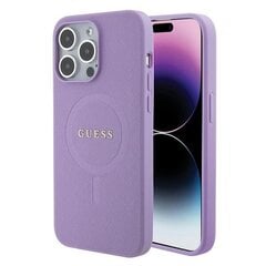 Guess GUHMP15MPSAHMCK iPhone 15 Plus 6.7" czarny|black hardcase Saffiano MagSafe цена и информация | Чехлы для телефонов | kaup24.ee