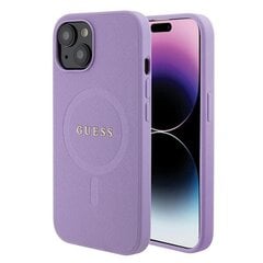 Guess GUHMN61PSAHMCP iPhone 11 | Xr 6.1" różowy|pink hardcase Saffiano MagSafe цена и информация | Чехлы для телефонов | kaup24.ee